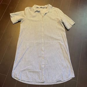 Cute Striped Shirtdress